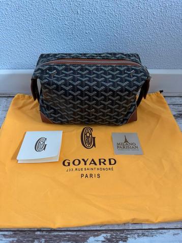 Goyard Goyardine Toilettas Bruin beschikbaar voor biedingen