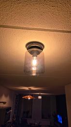 KARWEI plafondlamp Juno rookglas, Huis en Inrichting, Lampen | Plafondlampen, Ophalen of Verzenden, Zo goed als nieuw, Glas, Modern