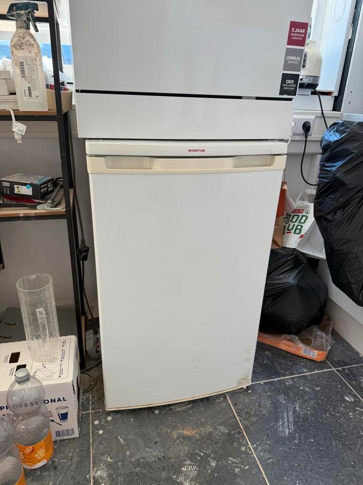 Inventum KK471W Koelkast - Wit, Witgoed en Apparatuur, Koelkasten en IJskasten, Gebruikt, Zonder vriesvak, Minder dan 75 liter