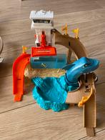 Hot wheels color shifters shark attack playset, Kinderen en Baby's, Ophalen of Verzenden, Zo goed als nieuw, Handmatig, Hot Wheels