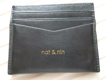 Nat & Nin leren card holder, kredietkaart, visitekaartjes nw beschikbaar voor biedingen