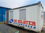 Gratis transport. Zeer nette bouwkeet. Unit. 2.5 x 6. M, Verzenden, Gebruikt