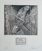 Exlibris  /Ex libris L. Stroganov, drieluik, Verzenden