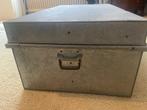 Opbergkist, Minder dan 50 cm, 50 tot 100 cm, Ophalen of Verzenden, Metaal