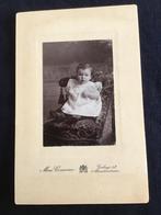 Kabinetfoto, Kind, Max Cosman, Amsterdam, Antieke foto 2, Gebruikt, Foto, Ophalen of Verzenden, Voor 1940