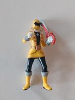 Power Rangers Super Megaforce Yellow Ranger 2014 +- 8 cm, Kinderen en Baby's, Speelgoed | Actiefiguren, Ophalen of Verzenden, Zo goed als nieuw