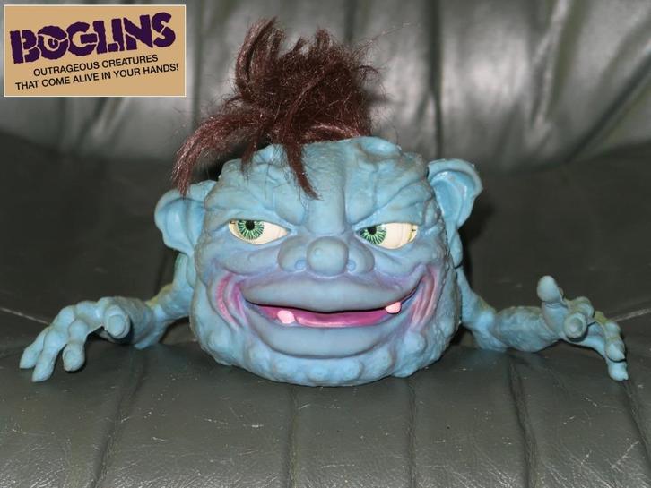 vintage Boglins monster Flurp, Boglinus humungus 1980–90’s, Verzamelen, Speelgoed, Zo goed als nieuw, Verzenden