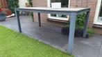 tuintafel, Tuin en Terras, Tuintafels, Ophalen, Gebruikt, Rechthoekig, Aluminium