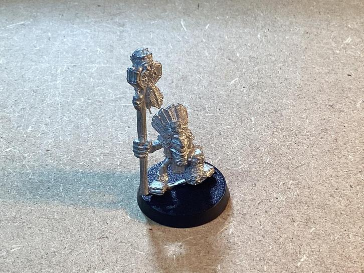 1x Orcs & Goblins; Forest Goblin, Shaman [1992], Hobby en Vrije tijd, Wargaming, Zo goed als nieuw, Warhammer, Figuurtje(s), Ophalen of Verzenden