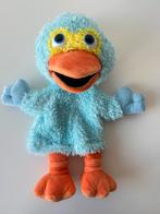 Knuffel handpop, poppenkastpop Pino blauw / Sesamstraat, Kinderen en Baby's, Ophalen of Verzenden, Zo goed als nieuw, Overige typen