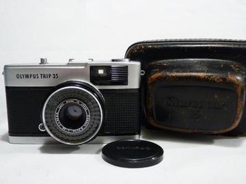 Olympus Trip 35, D.Zuiko 2.8/40mm, MINT conditie, 1970, tas beschikbaar voor biedingen