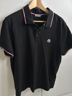 Moncler herenpolo zwart XL, Ophalen, Zo goed als nieuw, Zwart