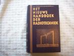 Het nieuwe handboek der radiotechniek, Boeken, Hobby en Vrije tijd, Gelezen, Ophalen of Verzenden