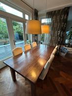 Houten Eettafel  - Opknapper, Huis en Inrichting, Tafels | Eettafels, Ophalen, Gebruikt, 200 cm of meer, 50 tot 100 cm