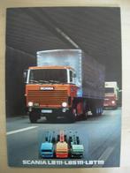 Scania LB111 LBS111 LBT111 Brochure 1979 – LB LBS LBT 111, Ophalen, Zo goed als nieuw, Overige merken, Scania
