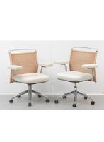 Set van 2 Vitra AC2 Bureaustoelen – Ontwerp Antonio Citterio, Ophalen of Verzenden, Zo goed als nieuw, Zwart