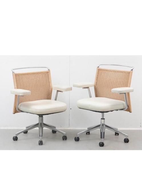 Set van 2 Vitra AC2 Bureaustoelen – Ontwerp Antonio Citterio, Huis en Inrichting, Bureaustoelen, Zo goed als nieuw, Zwart, Ophalen of Verzenden