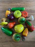 Houten Fruit en Groenten handgemaakt uit Costa Rica, Huis en Inrichting, Woonaccessoires | Overige, Ophalen of Verzenden, Zo goed als nieuw