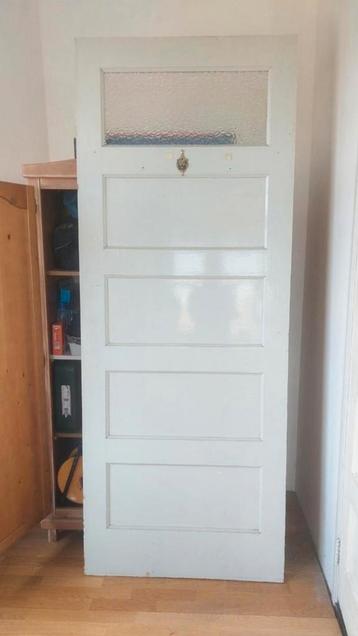 Jaren 30 deur/binnendeur/paneeldeur/vintage beschikbaar voor biedingen