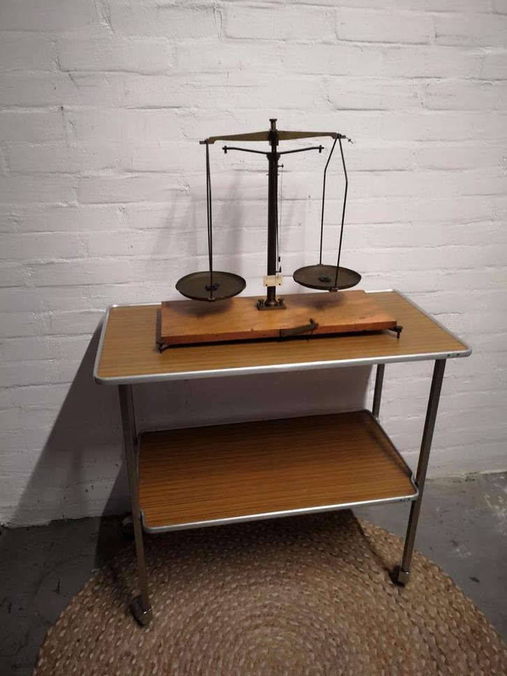 Antieke weegschaal Becker's Sons, Antiek en Kunst, Antiek | Gereedschap en Instrumenten, Ophalen