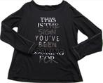 Shirt monari zwart, Kleding | Dames, T-shirts, Maat 38/40 (M), Monari, Zwart, Nieuw