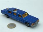 Limousine Blauw, Majorette, Ophalen of Verzenden, Gebruikt, Auto