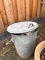 Ouderwetse vuilnisbak, Ophalen, Minder dan 30 cm, Rond, Zo goed als nieuw