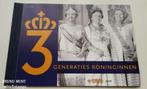Prestigeboekje 24 - 3 Generaties koninginnen 2009, Postzegels en Munten, Postzegels | Nederland, Na 1940, Verzenden, Postfris