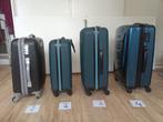 Mooie Reiskoffers, 4 stuks diverse maten en kleuren, Ophalen, 50 tot 60 cm, Hard kunststof, Zo goed als nieuw