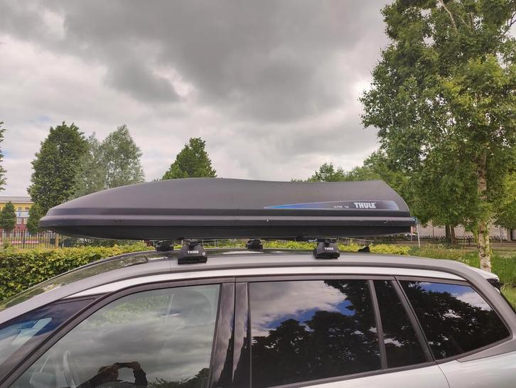 Thule Alpine 700 dakkoffer te huur. 17,50 per week, Auto diversen, Dakkoffers, Gebruikt, Ophalen