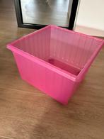 Ikea Vessla Speelgoedbak - Roze, Huis en Inrichting, Woonaccessoires | Kisten, Ophalen, Gebruikt, Kunststof, Minder dan 50 cm