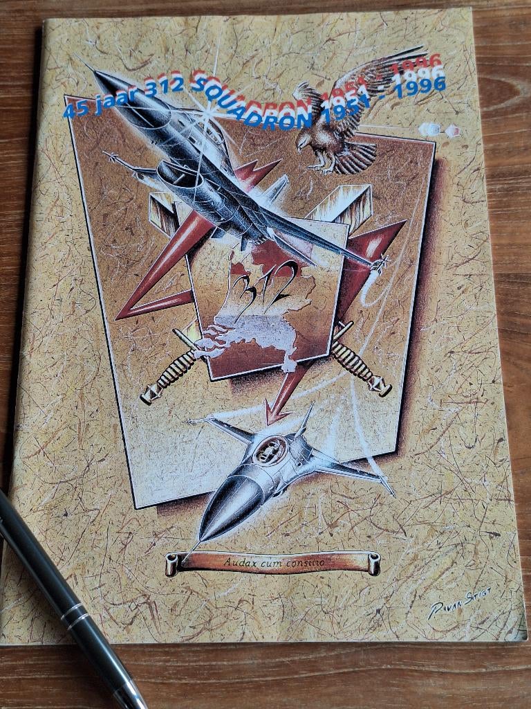 45 jaar 312 squadron, Ophalen of Verzenden, Tweede Wereldoorlog, Zo goed als nieuw, Overige onderwerpen