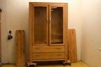 Vitrinekast 45288, Huis en Inrichting, Kasten | Vitrinekasten, Gebruikt, 100 tot 150 cm, Ophalen of Verzenden, Glas