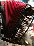 Piermaria accordeon 4 korig full deco, Met koffer, Toetsaccordeon, Zo goed als nieuw, 120-bas
