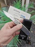 Klötzli ACC9-Blue (Hans-Peter Klötzli Custom) zakmes., Ophalen of Verzenden, Zo goed als nieuw