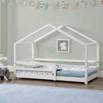 Kinderbed Knätten huisbed met uitvalbeveiliging 80x160 cm, Huis en Inrichting, Ophalen, Gebruikt, 90 cm, Eenpersoons