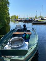 Jeanneau (vissers) bootje 4m, Watersport en Boten, Benzine, Buitenboordmotor, Polyester, Gebruikt
