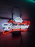 Budweiser glas neon lichtreclame / lamp, Verzamelen, Ophalen of Verzenden, Nieuw, Lichtbak of (neon) lamp