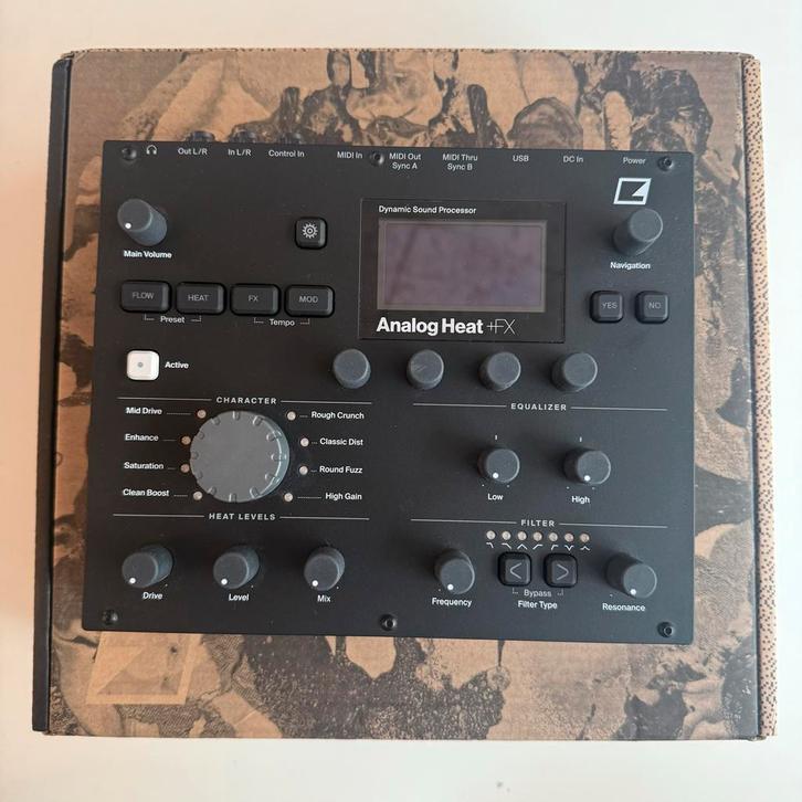 Elektron Analog Heat +FX - Zo goed als nieuw, Audio, Tv en Foto, Professionele Audio-, Tv- en Video-apparatuur, Zo goed als nieuw