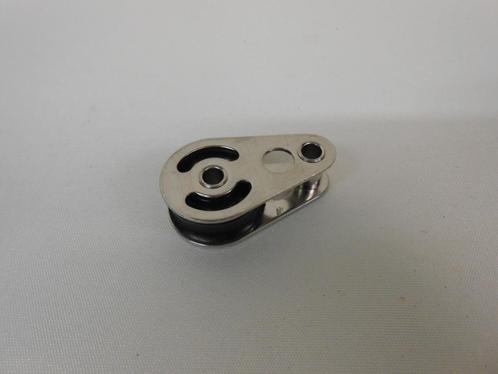 Mini enkelschijfs Blokje, Katrol, RVS, voor 6 - 8 mm lijn, Watersport en Boten, Accessoires en Onderhoud, Gebruikt, Lijn of Blok