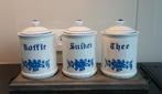 Koffie, thee en suikerpotten - in zeer goede staat !, Ophalen, Zo goed als nieuw