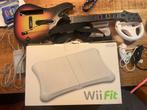 Nintendo Wii complete set, Spelcomputers en Games, Spelcomputers | Nintendo Wii, Ophalen of Verzenden, Gebruikt, Met 2 controllers