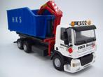 Javi Toys - DAF CF Portaalarm '' HKS Metalen '' 1:50, Ophalen of Verzenden, Gebruikt, Bus of Vrachtwagen, Lion Toys