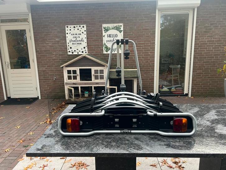 thule euroway 946 fietsendrager, Auto diversen, Fietsendragers, Gebruikt, Trekhaakdrager, 3 fietsen of meer, Ophalen