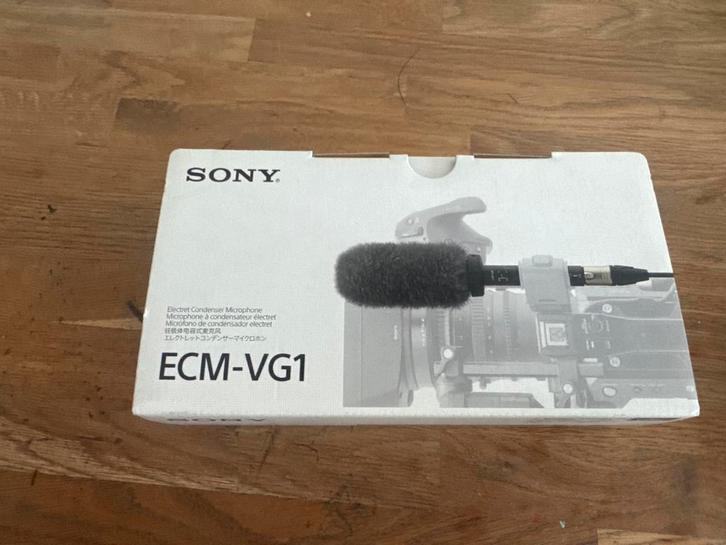 Sony ECMVG1, Audio, Tv en Foto, Professionele Audio-, Tv- en Video-apparatuur, Zo goed als nieuw, Audio, Ophalen of Verzenden