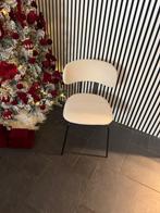 6 stuks Stijlvolle crem eat stoelen, Wit, Ophalen of Verzenden, Zo goed als nieuw, Eén