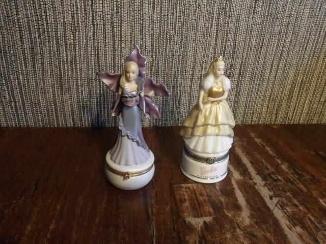 2 x trinketbox van Barbie sieradendoosje,, Antiek en Kunst, Curiosa en Brocante, Ophalen of Verzenden