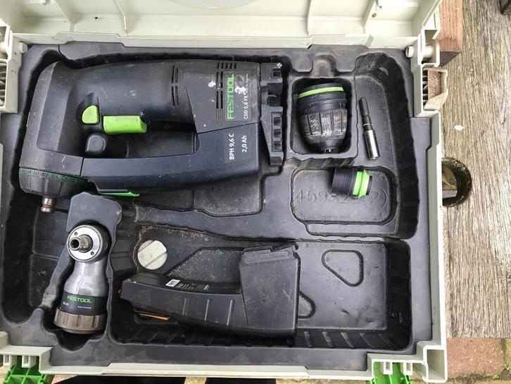Festool schroefmachine, Doe-het-zelf en Verbouw, Gereedschap | Boormachines, Gebruikt, Boor- en Schroefmachine, Minder dan 400 watt