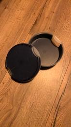 Tupperware trommel / koektrommel, Ophalen of Verzenden, Zo goed als nieuw, Blauw