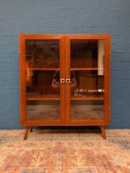 Vintage vitrinekast, Faarup Mobelfabrik, jaren 60, Ophalen, Huis en Inrichting